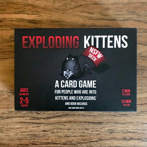 Card Games Other - Exploding Kittens (NSFW Deck)